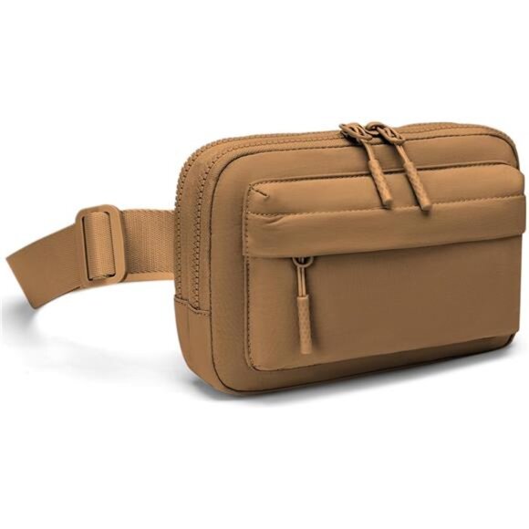 Belt Bag with Long Strap – Khaki - Picture 1 of 6